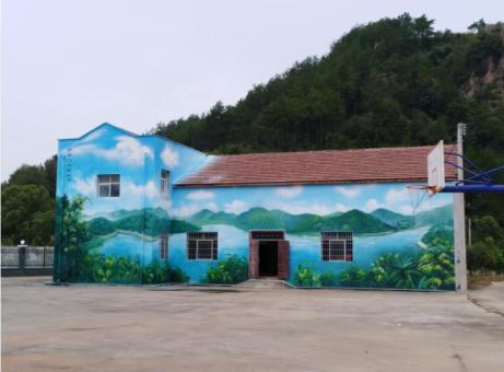 唐河彩绘墙绘一般制作的位置