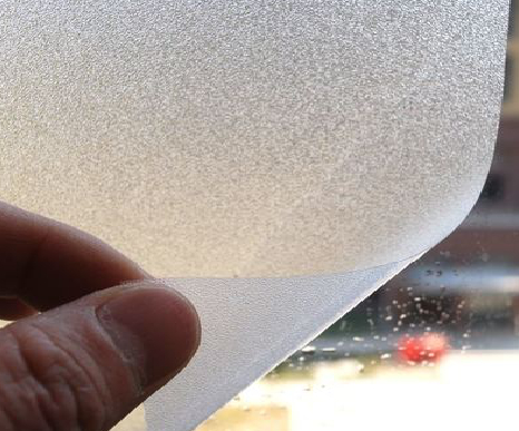 唐河玻璃门外面粘广告用什么材料好？